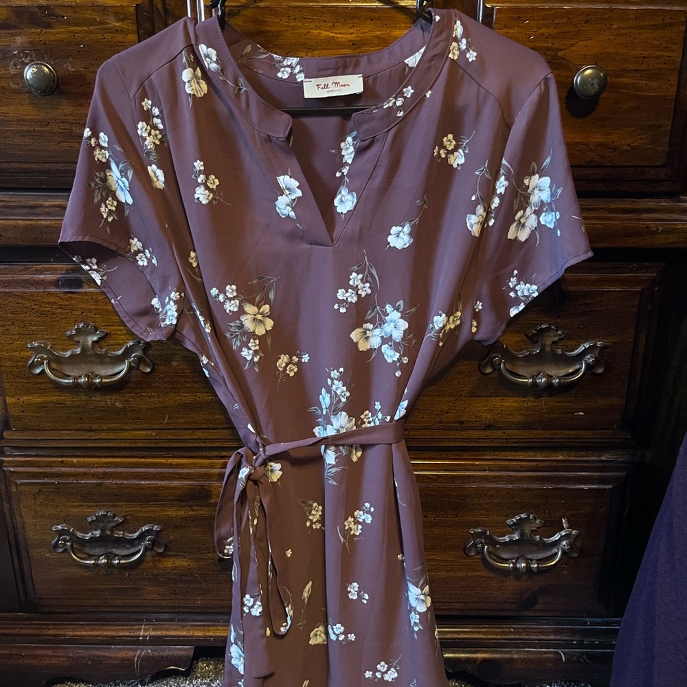 Segura Short Sleeve Tie Waist Maternity Blouse